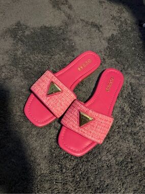 sandals guess blushy